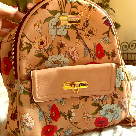 big buddha floral backpack